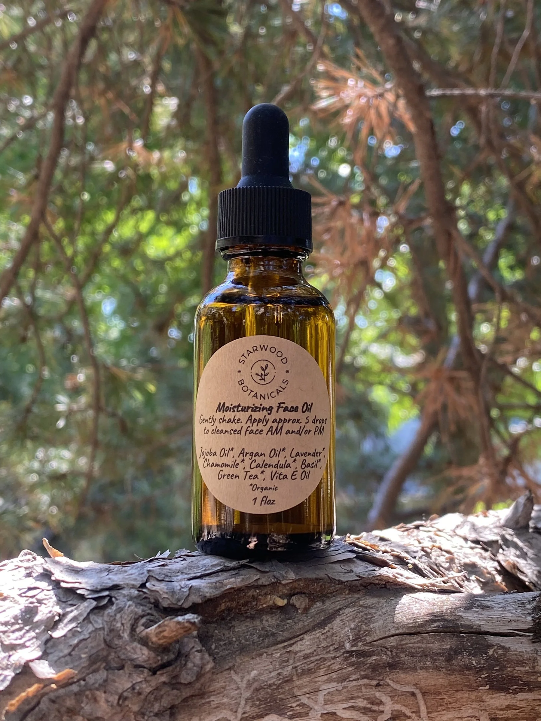 Moisturizing Face Oil — Starwood Botanicals